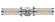 Austere LED Bath Vanity in Polished Chrome (405|900-2W-PC-CE216-PC-LED)