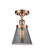 Ballston Urban LED Semi-Flush Mount in Antique Copper (405|916-1C-AC-G63-LED)