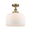 Ballston Urban LED Semi-Flush Mount in Brushed Brass (405|916-1C-BB-G71-L-LED)