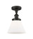 Ballston Urban LED Semi-Flush Mount in Oil Rubbed Bronze (405|916-1C-OB-G41-LED)