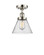 Ballston Urban One Light Semi-Flush Mount in Polished Nickel (405|916-1C-PN-G44)