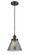Ballston Urban LED Mini Pendant in Matte Black (405|916-1P-BK-G43-LED)