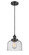 Ballston Urban One Light Mini Pendant in Matte Black (405|916-1P-BK-G74)