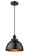 Ballston Urban One Light Mini Pendant in Matte Black (405|916-1P-BK-MFD-10-BK)