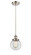 Ballston Urban LED Mini Pendant in Brushed Satin Nickel (405|916-1P-SN-G202-6-LED)