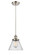 Ballston Urban LED Mini Pendant in Brushed Satin Nickel (405|916-1P-SN-G44-LED)
