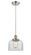 Ballston Urban One Light Mini Pendant in Brushed Satin Nickel (405|916-1P-SN-G72)