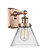 Ballston Urban One Light Wall Sconce in Antique Copper (405|916-1W-AC-G42)