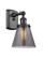 Ballston Urban One Light Wall Sconce in Matte Black (405|916-1W-BK-G63)