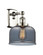 Ballston Urban LED Wall Sconce in Polished Nickel (405|916-1W-PN-G73-LED)