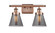 Ballston Urban Two Light Bath Vanity in Antique Copper (405|916-2W-AC-G63)