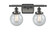 Ballston Urban Two Light Bath Vanity in Oil Rubbed Bronze (405|916-2W-OB-G204-6)