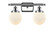 Ballston Urban LED Bath Vanity in Polished Chrome (405|916-2W-PC-G201-6-LED)