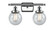 Ballston Urban LED Bath Vanity in Polished Chrome (405|916-2W-PC-G204-6-LED)