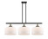 Ballston Urban LED Island Pendant in Black Antique Brass (405|916-3I-BAB-G71-L-LED)