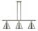Ballston Urban LED Island Pendant in Brushed Brass (405|916-3I-BB-M13-BB-LED)