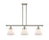 Ballston Urban LED Island Pendant in Polished Nickel (405|916-3I-PN-G41-LED)