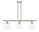 Ballston Urban Three Light Island Pendant in Brushed Satin Nickel (405|916-3I-SN-G71)