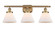 Ballston Urban Three Light Bath Vanity in Brushed Brass (405|916-3W-BB-G41)