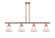 Ballston Urban Four Light Island Pendant in Antique Copper (405|916-4I-AC-G41)