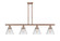 Ballston Urban Four Light Island Pendant in Antique Copper (405|916-4I-AC-G42)