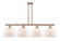 Ballston Urban Four Light Island Pendant in Antique Copper (405|916-4I-AC-G71-L) Ballston Urban Four Light Island Pendant in Antique Copper (405|916-4I-AC-G71-L)