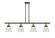 Ballston Urban Four Light Island Pendant in Black Antique Brass (405|916-4I-BAB-G62)