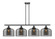 Ballston Urban LED Island Pendant in Matte Black (405|916-4I-BK-G73-L-LED)