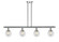 Ballston Urban Four Light Island Pendant in Polished Chrome (405|916-4I-PC-G202-6)