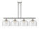 Ballston Urban Four Light Island Pendant in Brushed Satin Nickel (405|916-4I-SN-G72-L)