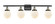 Ballston Urban LED Bath Vanity in Black Antique Brass (405|916-4W-BAB-G201-6-LED)