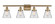 Ballston Urban Four Light Bath Vanity in Brushed Brass (405|916-4W-BB-G62)