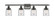 Ballston Urban LED Bath Vanity in Oil Rubbed Bronze (405|916-4W-OB-G52-LED)