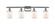 Ballston Urban LED Bath Vanity in Polished Chrome (405|916-4W-PC-G51-LED)