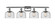Ballston Urban LED Bath Vanity in Polished Chrome (405|916-4W-PC-G74-LED)