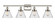 Ballston Urban Four Light Bath Vanity in Polished Nickel (405|916-4W-PN-G44)