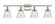 Ballston Urban Four Light Bath Vanity in Polished Nickel (405|916-4W-PN-G64)