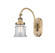Franklin Restoration LED Wall Sconce in Brushed Brass (405|918-1W-BB-G182S-LED)