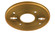 Franklin Restoration Vanity Plate in Brushed Brass (405|BP-5-BB)