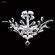 Regalia Four Light Chandelier in Silver (64|40104S11)