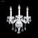 Palace Ice Three Light Wall Sconce in Silver (64|40463S00)