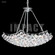 Cascade Nine Light Chandelier in Silver (64|40736S11)