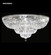 Prestige 24 Light Flush Mount in Silver (64|92336S22)