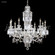Buckingham Ten Light Chandelier in Silver (64|93950S00)