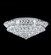 Jacqueline 12 Light Flush Mount in Silver (64|94129S22)