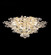 Florale 14 Light Flush Mount in Silver (64|94455S22)