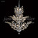 Florale 13 Light Chandelier in Gold (64|94457G2GT)