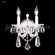 Maria Theresa Royal Two Light Wall Sconce in Silver (64|94702S00)