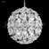 Tekno Mini Six Light Pendant in Silver (64|94950S22)
