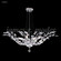 Florale Eight Light Pendant in Silver (64|95928S00)